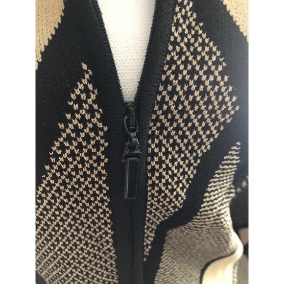 Jones New York Knit Zip Up Sweater Jacket and Sleeveless Tank Set 2 Piece Size S - Picture 11 of 16